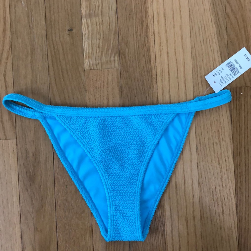 Blue Pac-Sun bikini bottoms